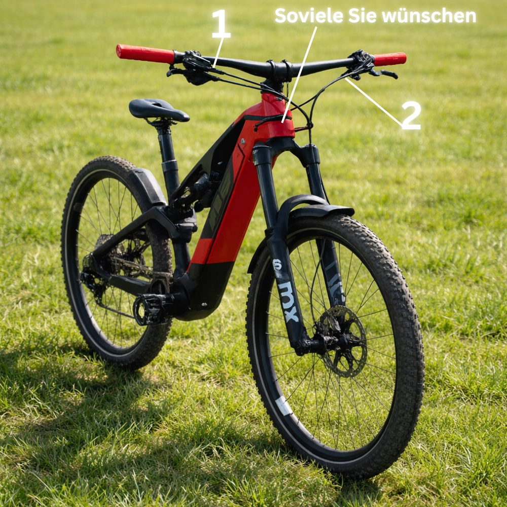 Geben Sie die gewünschte Stückzahl an und legen Sie die konfigurierte Leitung direkt in den Warenkorb.